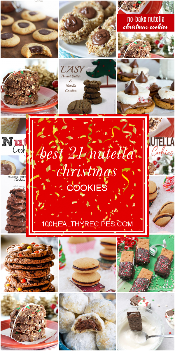 Best 21 Nutella Christmas Cookies – Best Diet and Healthy Recipes Ever ...